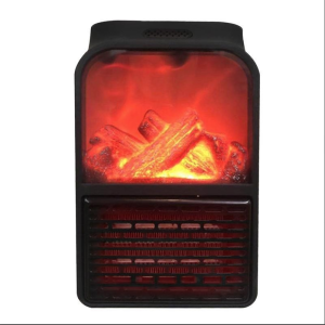 Aeroterma portabila Flame Heater, 500 W, 2 niveluri temperatura, telecomanda.